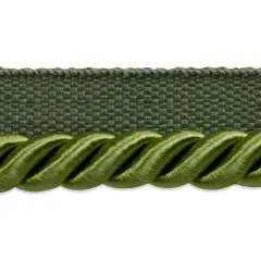 5 yards of Hilda 3/8" TwistedLip Cord Trim | 5 yard cut Sage
