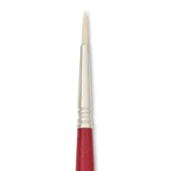 Escoda Marfil Synthetic Bristle Brushes - Series 4475 Round, Size 4, Long Handle