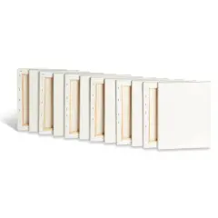 KINGART&reg; Stretched Canvas 8" x 10&rdquo; 12 pc Value Pack