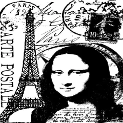 Tim Holtz Cling Stamp 2.5"X3.5"