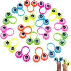 100 PCS Eye Finger Puppets Toys Set
