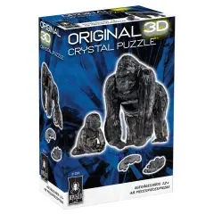 BePuzzled 3D Crystal Puzzle-Gorilla And Baby