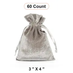 Velvet Gift Pouches 3" x 4" For Precious Items