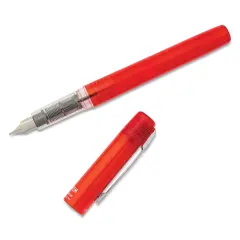 Platinum Prefounte Fountain Pen - Vermilion Orange, Medium