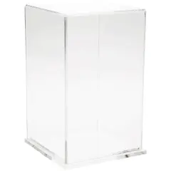 Plymor Clear Acrylic Display Case, 5" x 5" x 8" Clear Base