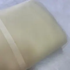 54 Inch Tulle Fabric 40 Yards Roll Soft Polyester for Wedding Crafts Party Decor Ivory