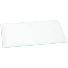 Plymor 3" x 5" Rectangle, 3mm Thick Beveled Clear Glass