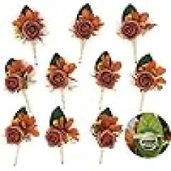 Wedding Groomsmen Guest Artificial Flowers