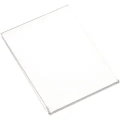 Plymor Clear Acrylic Folder-Style Sign Display Holder / Protector, 2" W x 2.75" H
