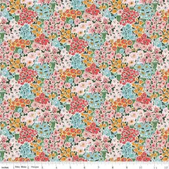 Liberty Tudor Celebration Rossellie Blooms 01667444B 44"/45" Fabric Per Yard