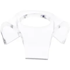 Plymor Clear Acrylic Display Riser for Spheres, 0.75" H x 2" W x 2" D