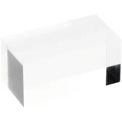 Plymor Clear Polished Acrylic Rectangular Display Block, 1.5" H x 1.5" W x 3" D