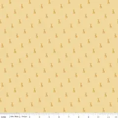 Emma Austen Family Crest Yellow 43"/44" Fabric Per Yard