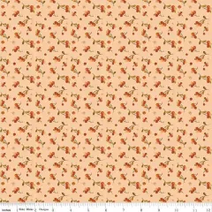 The Awe of Autumn Bittersweet Blush 43"/44" Fabric Per Yard