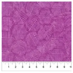 Banyan 81700-84 Hexies - Currant 45" Fabric Per Yard