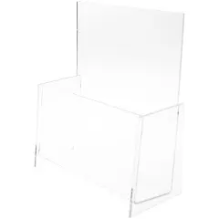 Plymor Clear Acrylic Magazine / Catalog Literature Holder (Countertop)