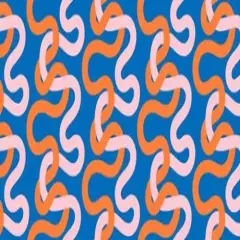 Groove Cotton Candy Tangled Multi Blue Cotton Wideback Fabric Per Yard