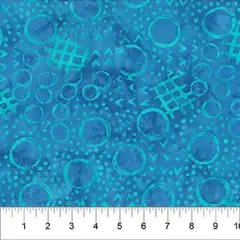 Banyan 83390-44 - JITTERBUG - Main Doodle - Blue Purple 45" Fabric Per Yard