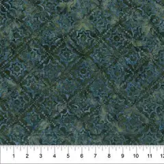 Banyan 80731-92 - Decode This! Dot Grid Smoke 45" Fabric Per Yard