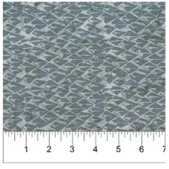 Banyan 81204-91 CLASSICS SILVER (Diamond Gray on Gray) 45" Fabric Per Yard