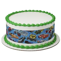 Hot Wheels&trade; No Limits Edible Cake Topper Strips 3ct Image Strips 3ct