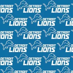 Licensed NFL Detroit Lions Cotton 14727-D Fabric by the Yard