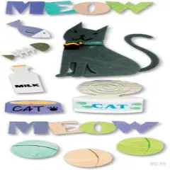 Jolee's Boutique Cat Dimensional Stickers