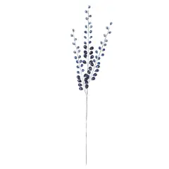 32.5" Jewel Bead Spray: Navy Blue