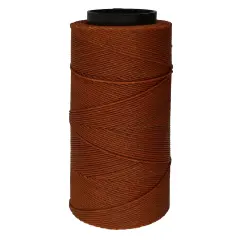 The Beadsmith Brazillian Waxed Cord Spool Chestnut