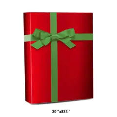 Solid Color Wrapping Paper 30''&times;833' for Stylish Presentation 57 lbs