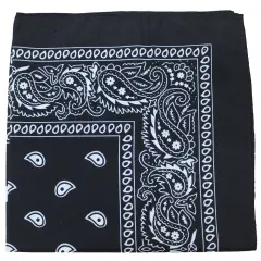 Pack of 480 Mechaly Unisex Paisley Cotton Bandanas - Bulk Wholesale