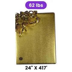 Vintage Gold S Embossed Metallic Wrapping Paper 24" x 417" Roll