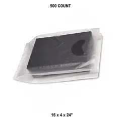 Merchandise Bags 16 x 4 x 24" for Clear