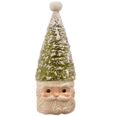 Tree Santa Pastel Green 11.5"