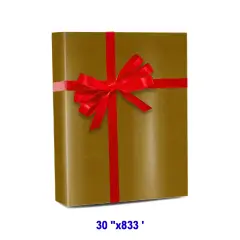 Elegant Solid Gift Wrap 30" x 833' 60 lbs for Special Events