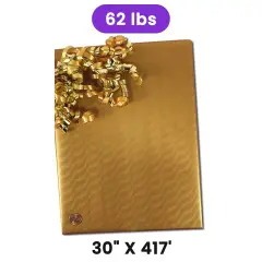 Sand Dunes Embossed Metallic Wrapping Paper 30" x 417" Roll