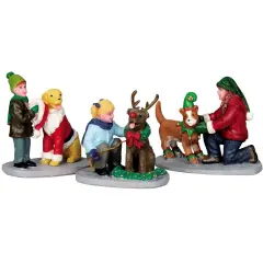 Doggie Dress Up, Set Of 3 - Lemax