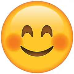 Emoji Edible Icing Images 7.5 inch round (Smiles)