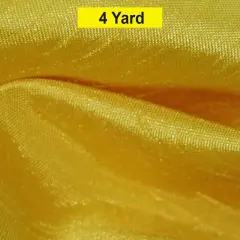 Shantung Satin Fabric Satin Dupioni Silk for Apparel and Garments 60" wide Yellow