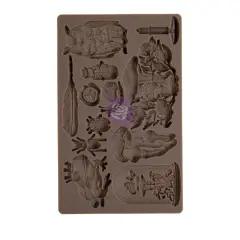 Nature Academia Collection Mould - 1 pc, 5"x8"x8mm silicone 