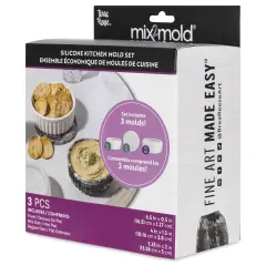 Brea Reese Mix2Mold Silicone Kitchen Molds - Set of 3