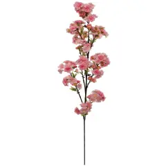 60" Artificial Cherry Blossom Branch Pink&ndash; Extra Tall Silk Floral Spray for Home & Event D&eacute;cor - 2 Pieces