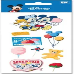 EK Success Disney State Fair Dimensional Stickers