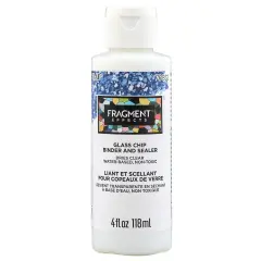Plaid Fragment Effects Glass Chip Binder and Sealer-4oz