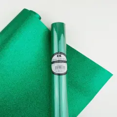 Best Creation Glitter Gift Wrap, 30 x 36-Inch Green 2 ROLLS