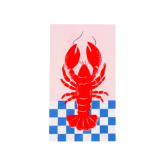 LE LOBSTER GUEST TOWELS