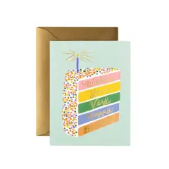 CAKE SLICE BIRTHDAY CARD