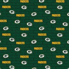 Licensed NFL Green Bay Packers Mini Cotton 14494-D Fabric by the Yard