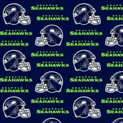 Licensed NFL Seattle Seahawks Cotton 6402-D Fabric by the Yard