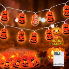 Halloween Pumpkin String Lights